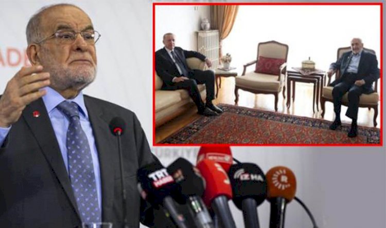 Karamollaoğlu’ndan Erdoğan’a ‘ziyaret’ çıkışı