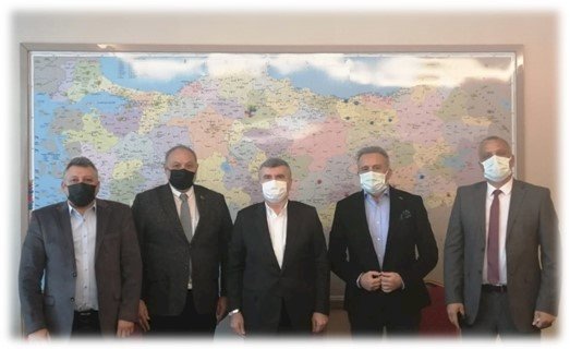 TBMM Turizm Komisyonu Başkanı Sn.Tahir Akyürek’i ziyaret ettik.