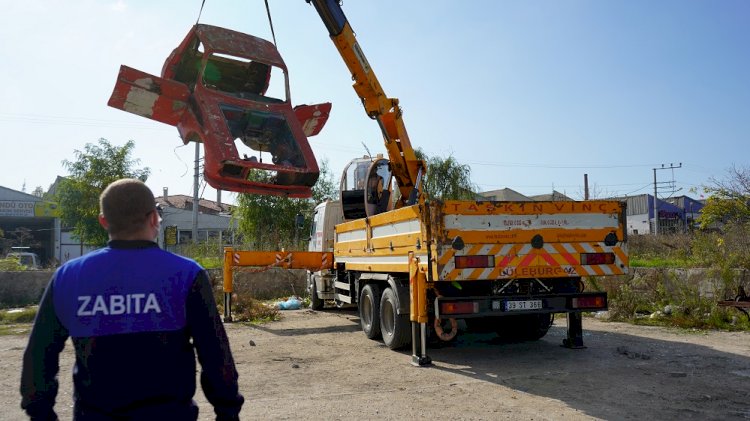 “29 adet unutulan araç kaldırıldı”