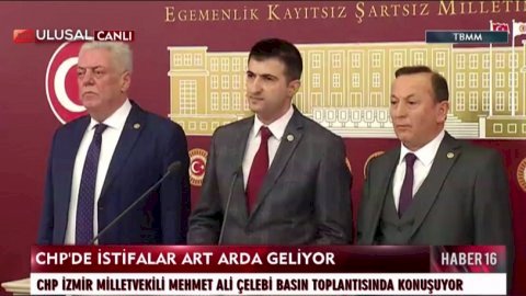 CHP'den istifalara "Saray operasyonu" tepkisi
