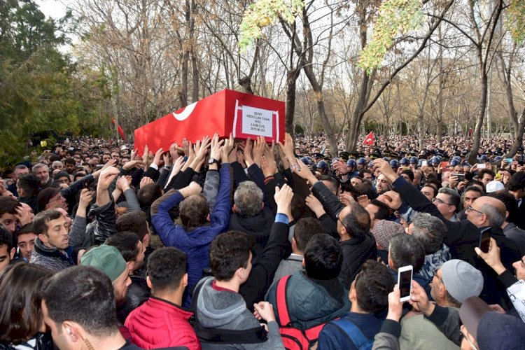 Şehit Abdullah Taha Koç  uğurlama fotoğrafları