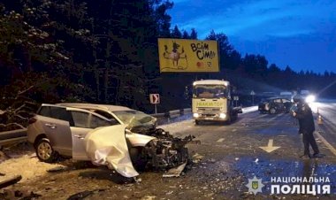 Kiev-Obukhiv yolunda meydana gelen kazada bir Türk vatandaşı hayatını kaybetti
