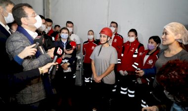 KADIN İTFAİYE ERİ ADAYLARI KIRAN KIRANA YARIŞTI