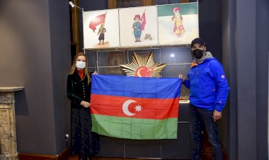 DEÜ’DEN AZERBAYCANLI DAĞCILARA ANLAMLI HEDİYE