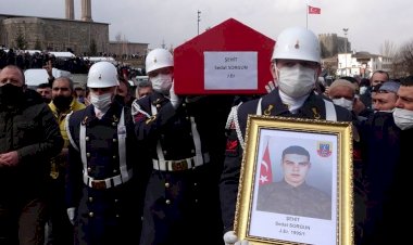 Gara şehitleri son yolculuğuna uğurlanıyor