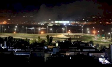 Erbil'de ABD üssünün olduğu bölgeye füzeli saldırı