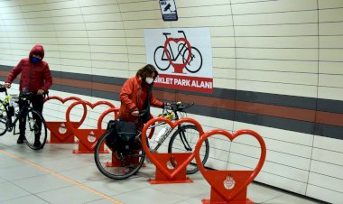 ÇEVRECİ İSTANBUL METROSU’NA “BİSİKLET PARKLARI”