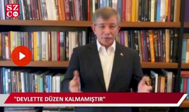 Davutoğlu’ndan sert eleştiri: Aklınızı başınıza toplayın