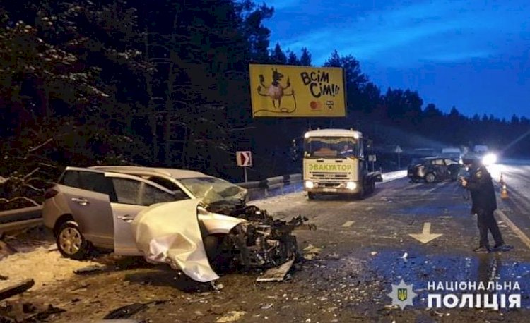 Kiev-Obukhiv yolunda meydana gelen kazada bir Türk vatandaşı hayatını kaybetti