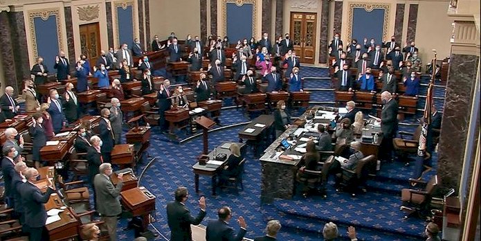 ABD Senatosu kararı: Trump'ın yargılanması anayasaya uygun