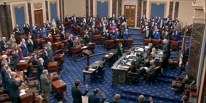 ABD Senatosu kararı: Trump'ın yargılanması anayasaya uygun