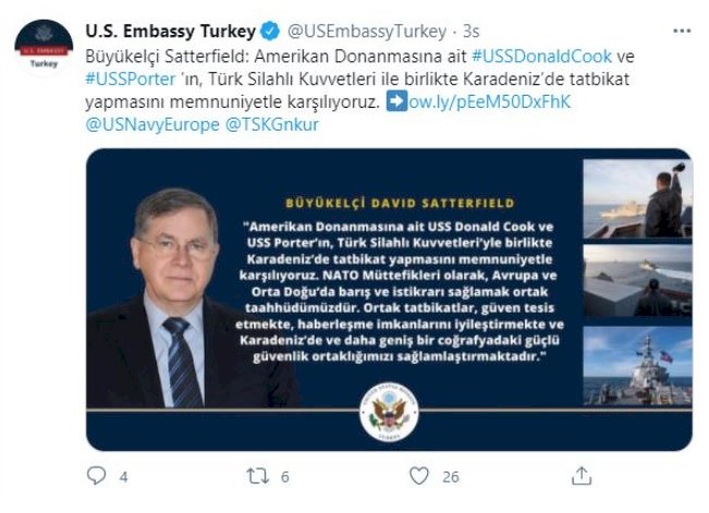 ABD'den Türkiye ile tatbikat açıklaması!