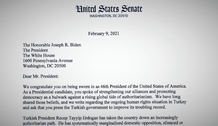 Senatörler Biden’a yazdı: berbat bir Türkiye mektubu