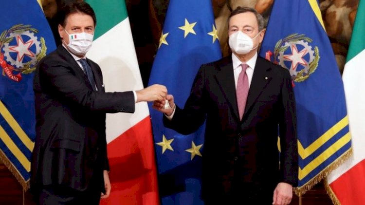 İtalya'da Mario Draghi liderliğindeki yeni hükümet göreve başladı
