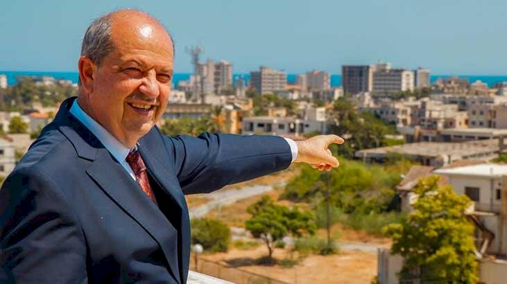 Kıbrıslı Türk lider Ersin Tatar: Kapalı Maraş bölgesi sivilleştirilecek