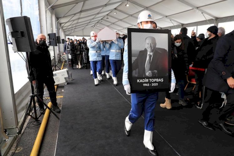 İBB’DEN KADİR TOPBAŞ’A SON GÖREV
