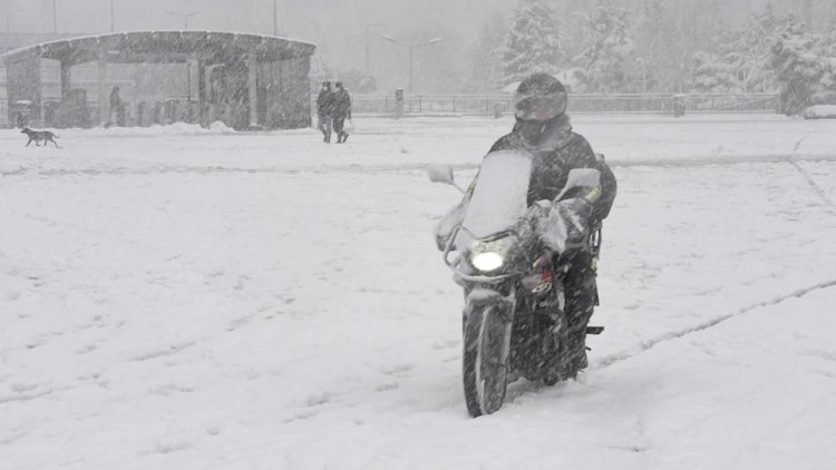 İstanbul’da Yoğun Kar Yağışı