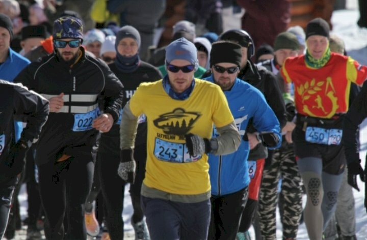 Во Всероссийском высокогорном беговом марафоне участвовали спортсмены от трёх до семидесяти лет