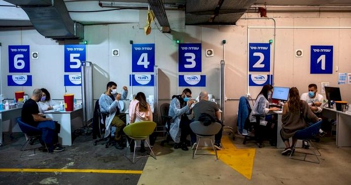 İsrail’de halkın yarısı aşılandı