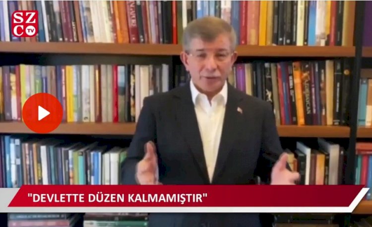 Davutoğlu’ndan sert eleştiri: Aklınızı başınıza toplayın