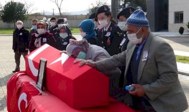 Ah be Teğmenim. İlçe Jandarma Komutanı Musa Bulut için tören düzenlendi.