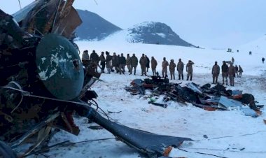 Askeri helikopter HETS’ye rağmen düşmüş