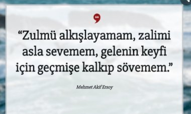 Zulmü Alkışlayamam Şiiri | Mehmet Akif Ersoy