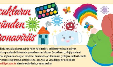 Çocukların gözünden koronavirüs