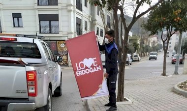 İzmir'de "Love Erdoğan" gerilimi