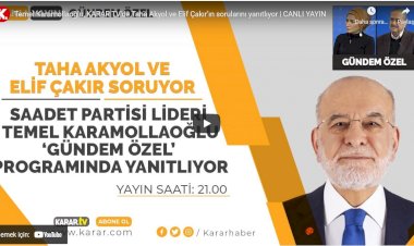 Karamollaoğlu: AYM'den HDP için kapatma kararı çıkmaz | Gündem Özel