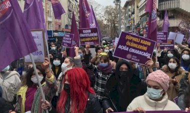 Ankara’da kadınlar sokakta: İstanbul Sözleşmesi'ni uygula