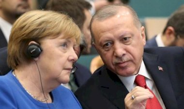 Cumhurbaşkanı Erdoğan ile Başbakan Merkel görüştü
