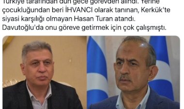 Ankara Irak'ın Denktaş'ının üzerini çizdi