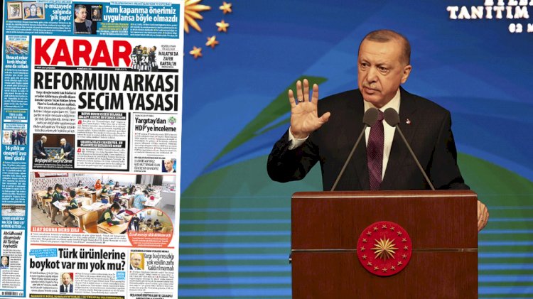 Reformun arkası seçim yasası