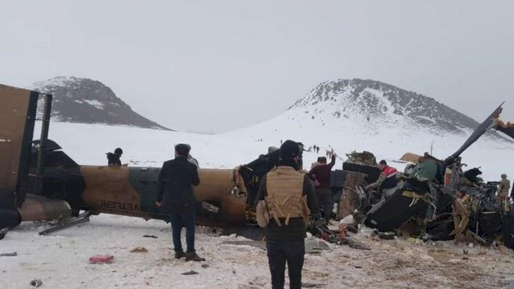 Helikopter kazasında şehit olan askerlerin kimlikleri belli oluyor