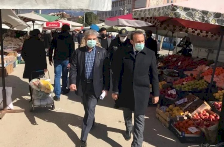 Erbaa'da semt pazarları 14 süreyle kapatıldı