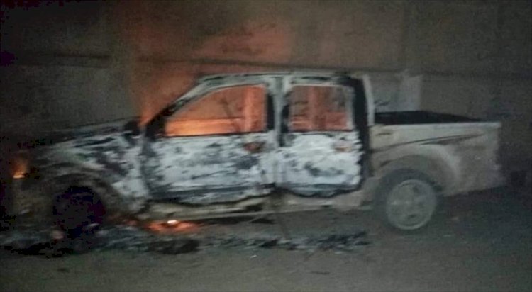 Alçak terör örgütü PKK hastane bastı 7 sağlıkçıyı rehin aldı. Araç ve motosikletleri ateşe verdi