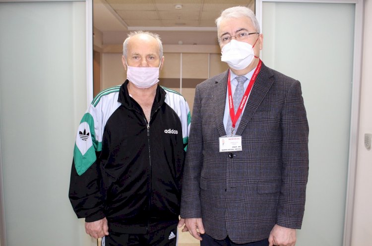 HASTALIĞI VE AMELİYAT KAYGISI TAVI İLE SON BULDU