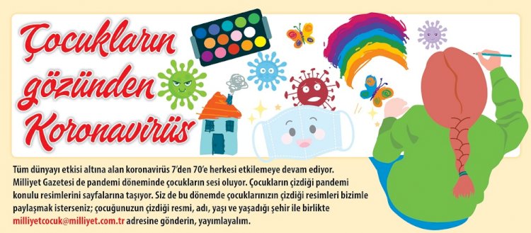 Çocukların gözünden koronavirüs