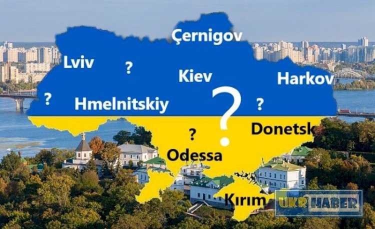 Ukrayna yer adlarının Türkçe yazılışları