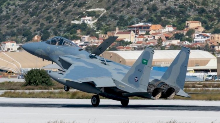 Suudi Arabistan jetleri Yunanistan'la ortak tatbikat için Girit'te