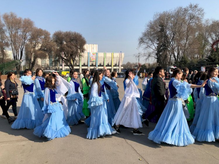 Nevruz Bayramı Kazakistan'da da coşkuyla kutlandı