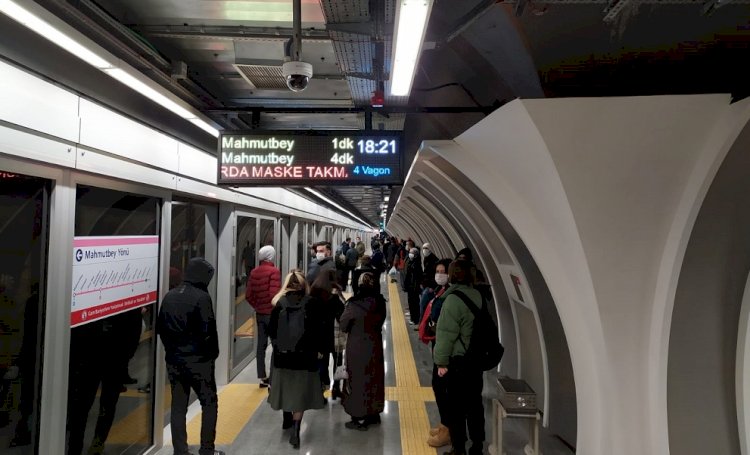MECİDİYEKÖY – MAHMUTBEY METROSU 9 MİLYON YOLCU TAŞIDI