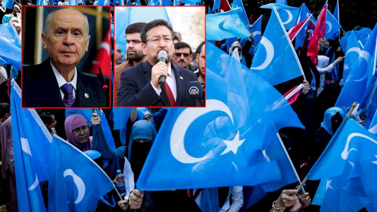 Uygurlardan Bahçeli'ye tepki: 200 yıl öncesini anıyor ama bugünkü soykırıma sessiz