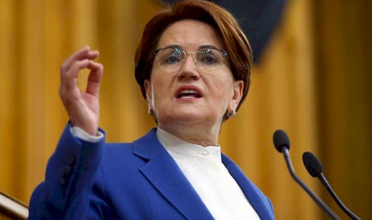 Akşener, AKP'yi ve Cumhurbaşkanı Recep Tayyip Erdoğan'ı eleştirdi.