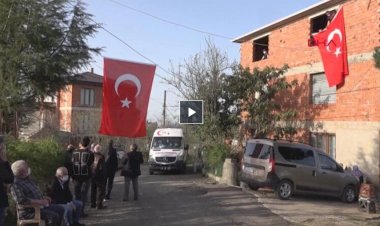 Konya'da şehit olan pilotun şehadet haberi baba ocağına ulaştı