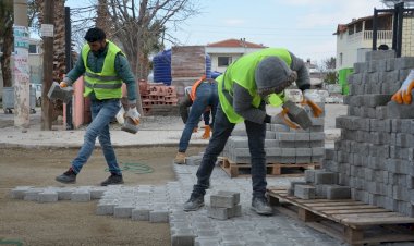 Yeni Şakran’da Yollar Yenileniyor
