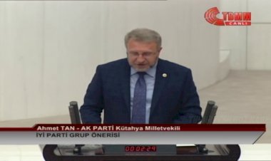 Ahmet TAN 27. Dönem Kütahya Milletvekili