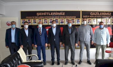 Başkan Geylani’den Şehit Aileleri Derneğine anlamlı ziyaret