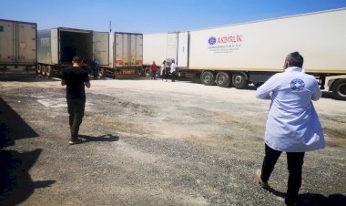 Dünya Doktorları’ndan Suriye’ye 7 TIR ilaç ve tıbbı malzeme